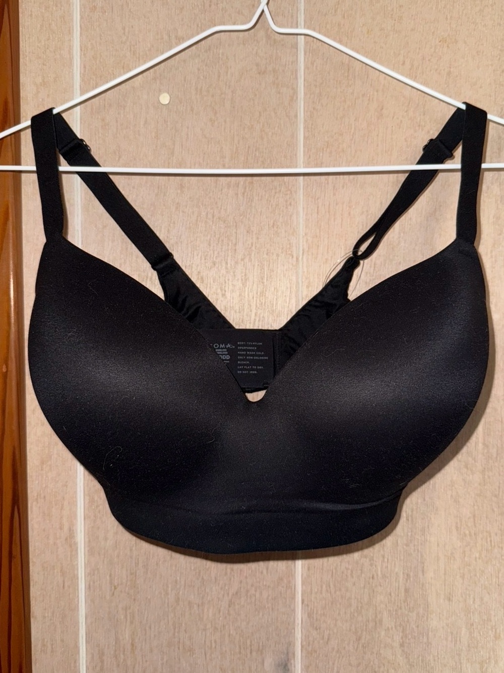 34DDD Soma Enbliss Wireless Black Bra